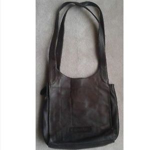 Vintage Fossil 1954 Key Large Shoulder Purse Bag